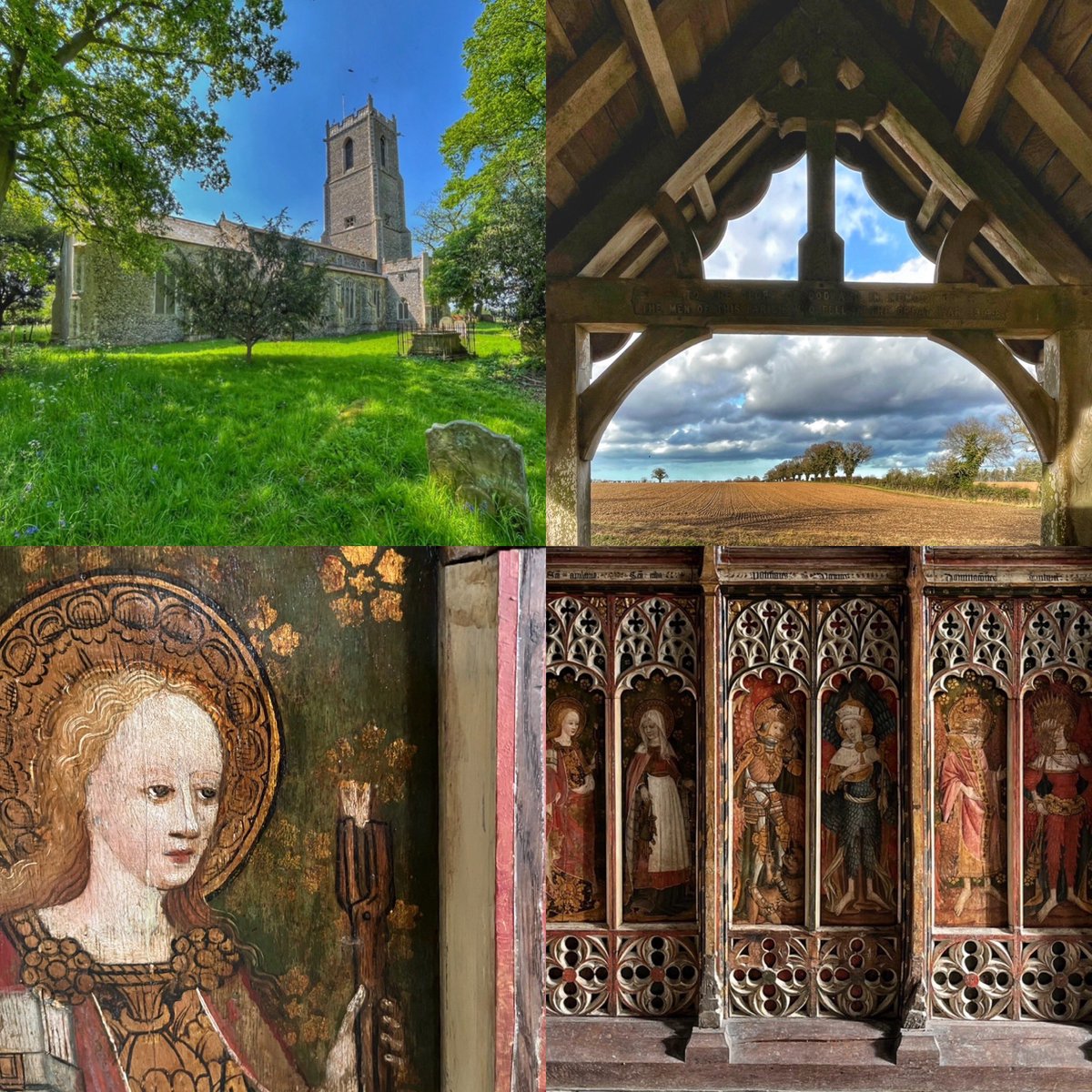 Looking forward to leading a visit to St Michael, Barton Turf, with MensCraft's History Health Walks members later today <a href="/MensCraft_UK/">MensCraft</a> #positivemasculinity #heritage #wellbeing