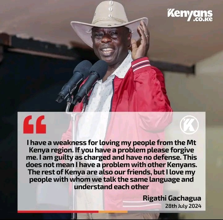 Ottywilliams's tweet photo. It is truly disheartening and irresponsible or DP @rigathi  to engage in ethnic bigotry and display a sense of entitlement. For Kenya to progress in the right direction, such behavior must come to an end. As the DP, he represents the entire nation not only Mt Kenya https://t.co/UrDlTy6StJ