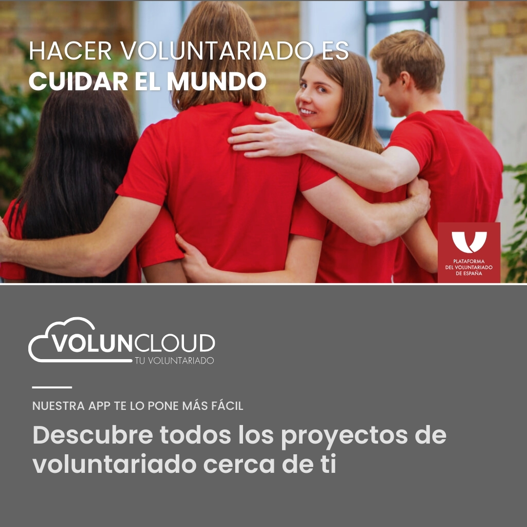 pvoluntariado's tweet photo. El voluntariado sienta bien. A ti y al mundo. ¿Qué te impide dar el primer paso? ¡Entra en @VoluncloudApp y descubre el impacto positivo de cuidar el 🌍 #Voluncloud #NubeDeSolidaridad
https://t.co/rVMwUiL6Q6 https://t.co/W33kSy0AGY