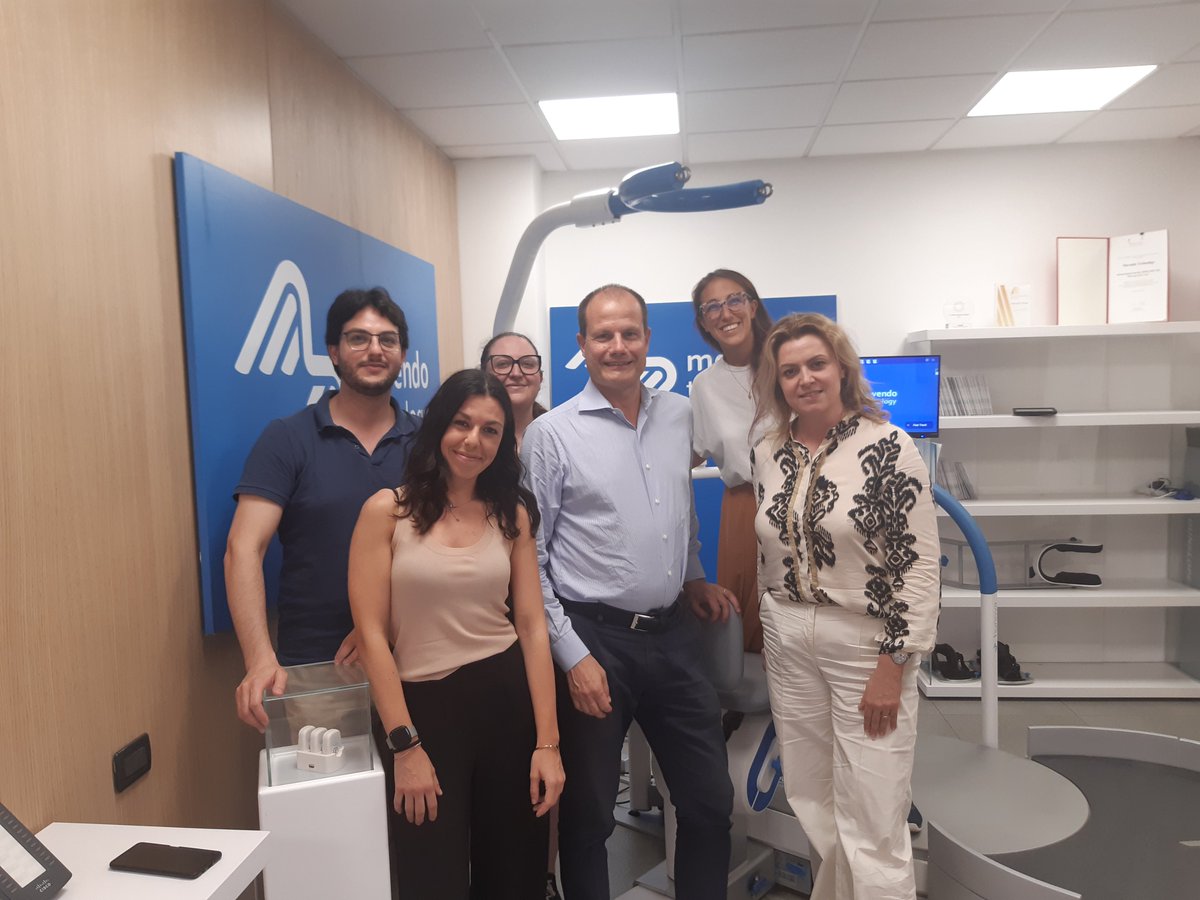 We sincerely thank Dr. Silvia Giovannini and Dr. Letizia Castelli of the Gemelli Polyclinic / Università del Sacro Cuore for their visit and for the interesting opportunity for discussion. We can't wait to start new projects together!

#movendotechnology #hunova