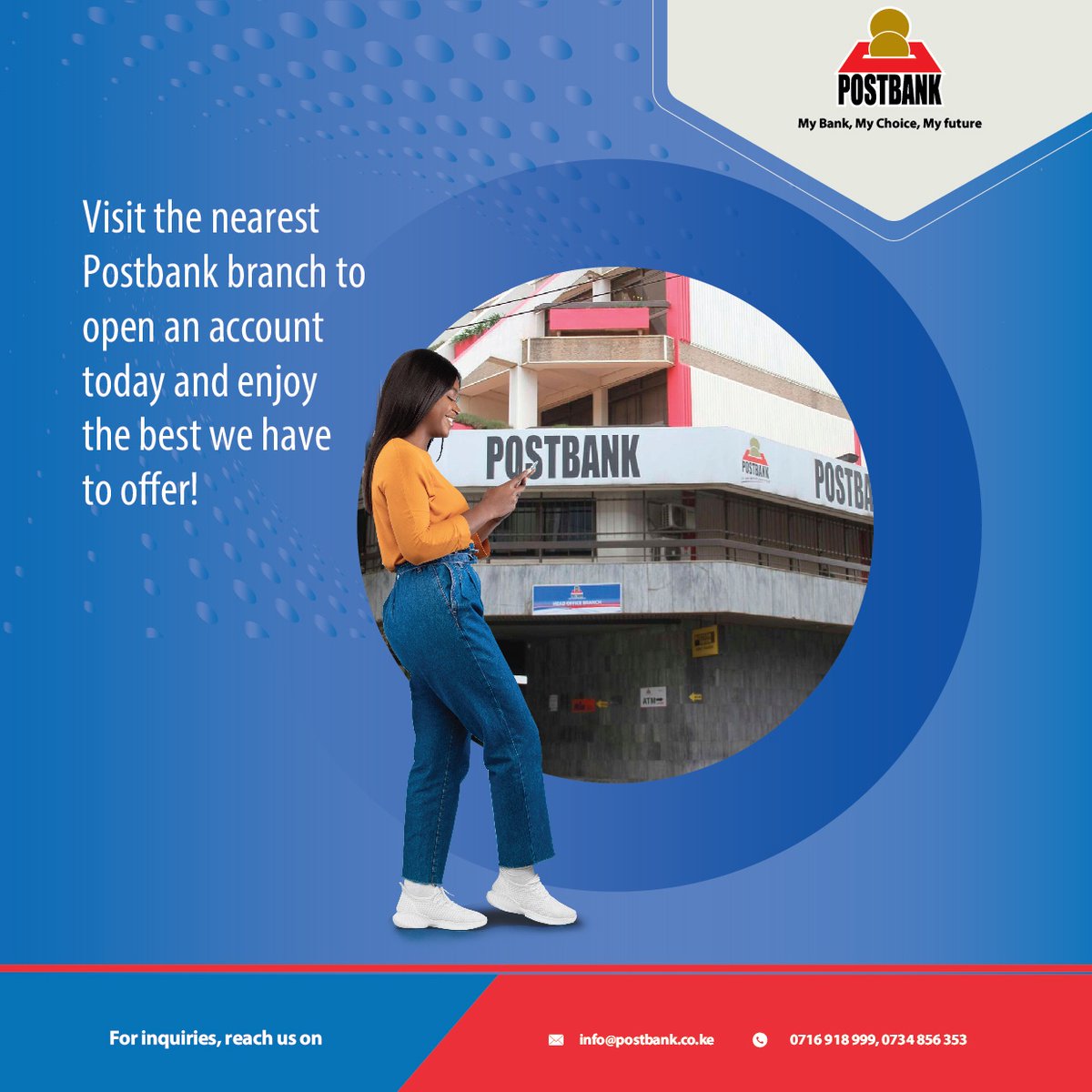 Postbank1's tweet photo. Join the Postbank community and unlock the world of ease and convenience. Visit the nearest Postbank branch and enjoy the best we have to offer!
#SaveVisimple #SaveNaPostbank https://t.co/LSBDOjKBf7