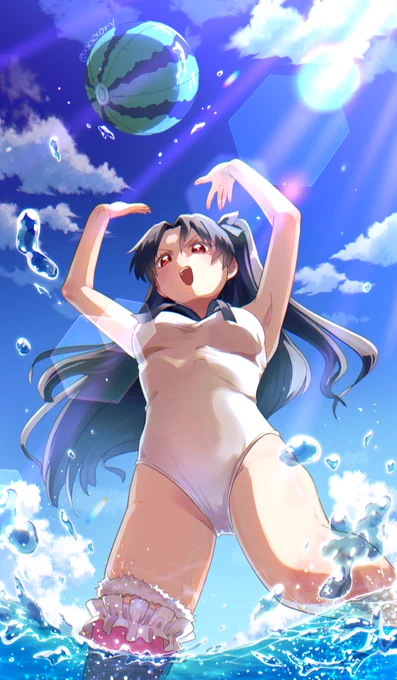 涼しくなれーッ 