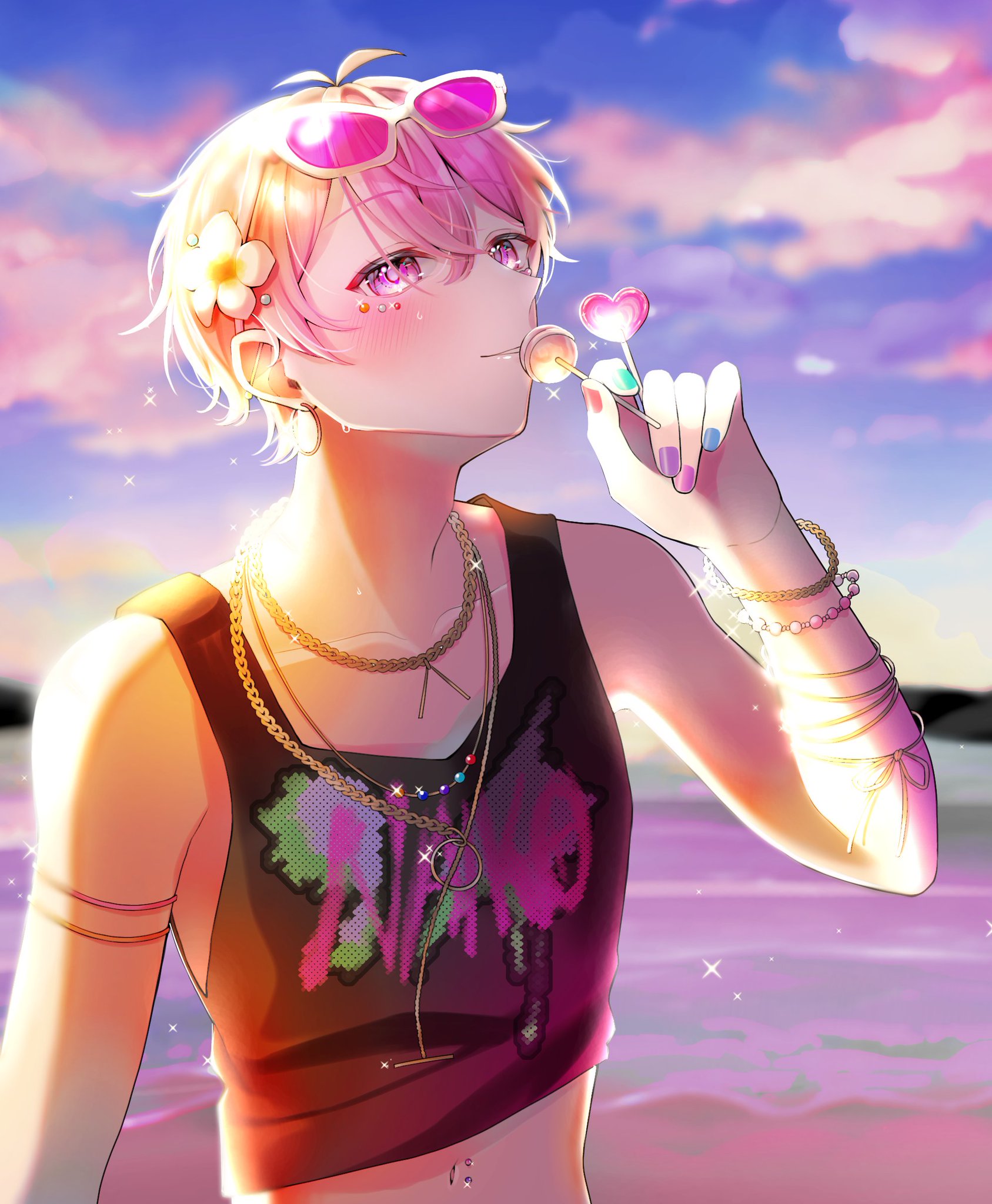 ☆(紫音)リクエストイラスト(お取り置き中)☆ GTo8u15b0AALETx.jpg:large