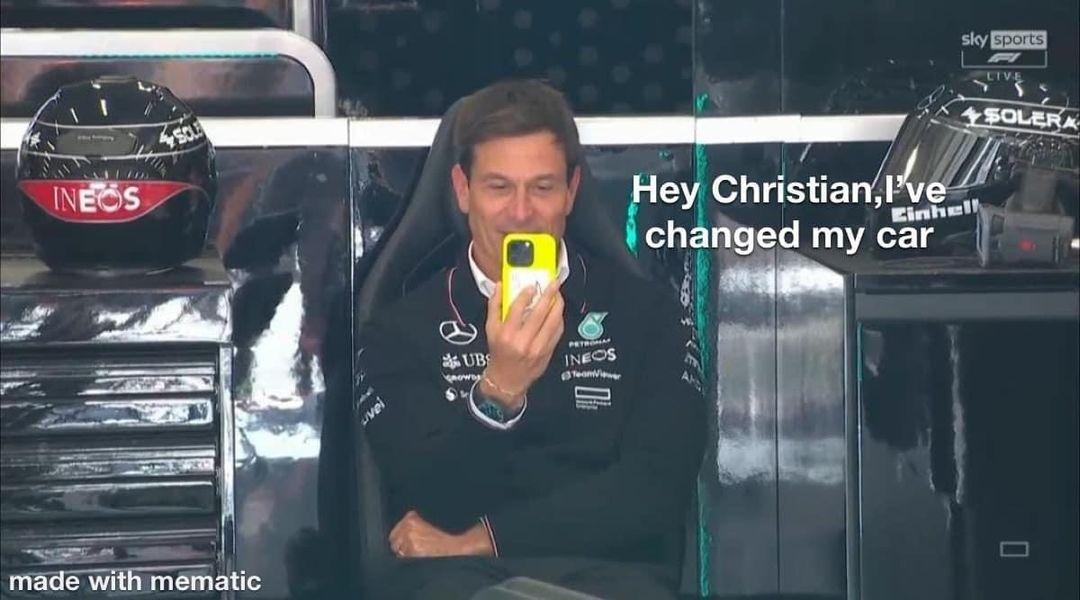 sundar_fed's tweet photo. This 😂 #f1 #BelgiumGP https://t.co/xvu8RYPqpm