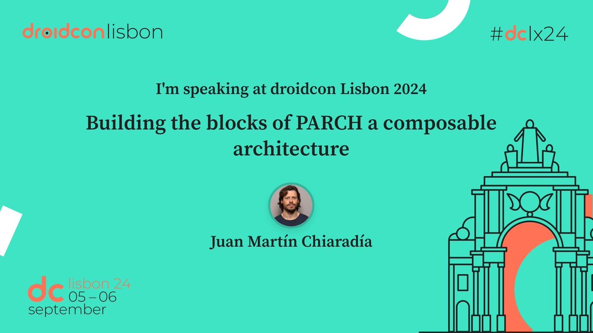 droidconLisbon's tweet photo. Have you ever heard of PARCH? If the answer is no, you can't miss this one. Juan (@chiara_jm) was one of the mastermind behind it's implementation at @@volvocars, and he will be in Lisbon to tell you all about it. Read the full abstract here: https://t.co/zHdcQPYC4z #dclx24 https://t.co/8vsPDh4Edm