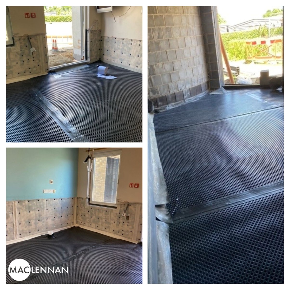 waterproofing01's tweet photo. Project update! We’ve successfully remediated a care home where contractors had punctured the original #waterproofing system, causing water penetration for 10 years. 
#waterproofingexperts #waterproofingservices #cssw #waterproofingmembrane #basement https://t.co/befx0vLX7Y