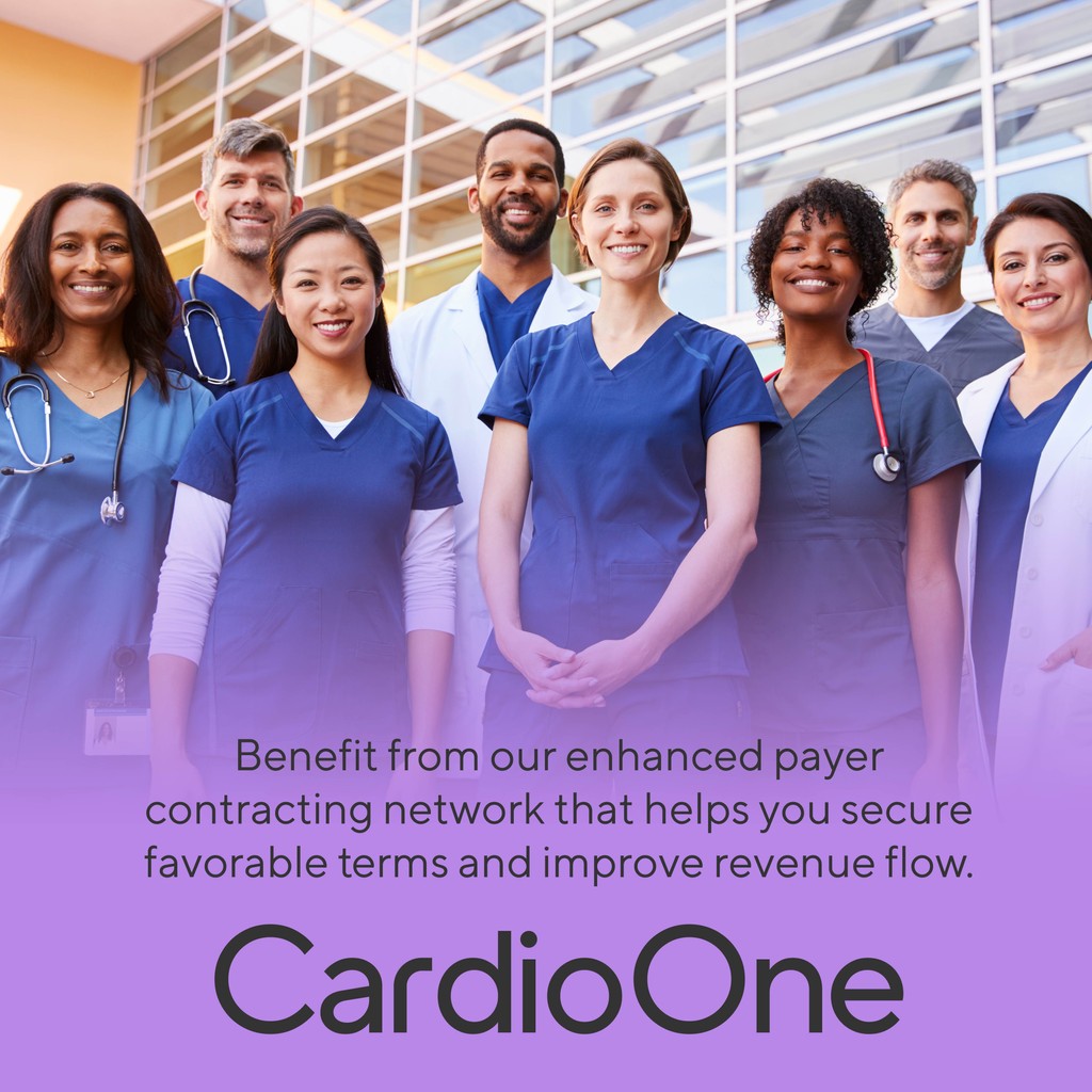 Cardio_One's tweet image. Harness CardioOne's advanced payer contracting network to boost your practice's revenue. Our support optimizes financial performance and streamlines operations for independent cardiology practices. Partner with us to elevate efficiency and profitability. #CardioOne