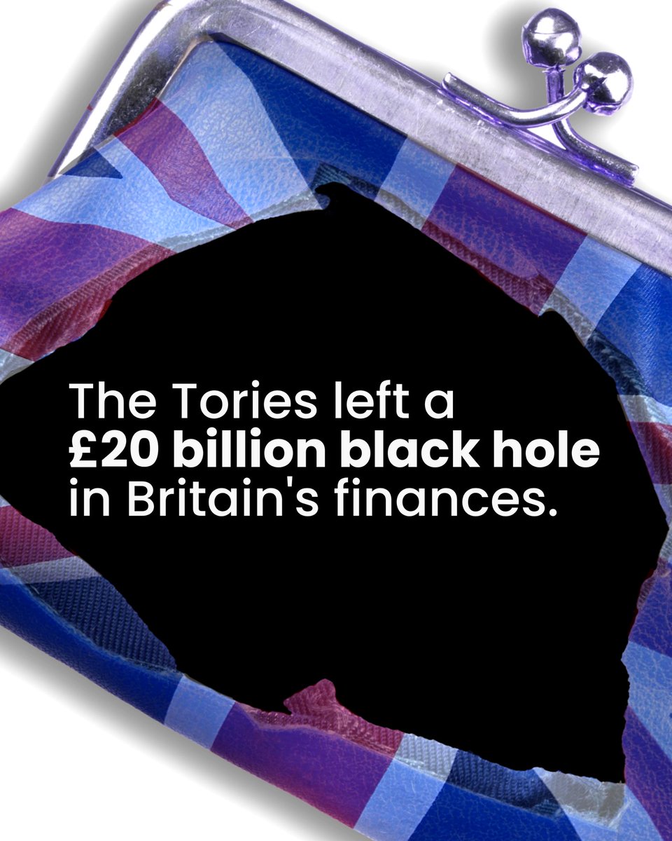 The Labour Party (@uklabour) on Twitter photo The Tories left Britain's finances in their worst state since the Second World War.
 
This Labour Government will take tough decisions to deliver the long-term solutions that will make you better off. The Tories left Britain's finances in their worst state since the Second World War.
 
This Labour Government will take tough decisions to deliver the long-term solutions that will make you better off.