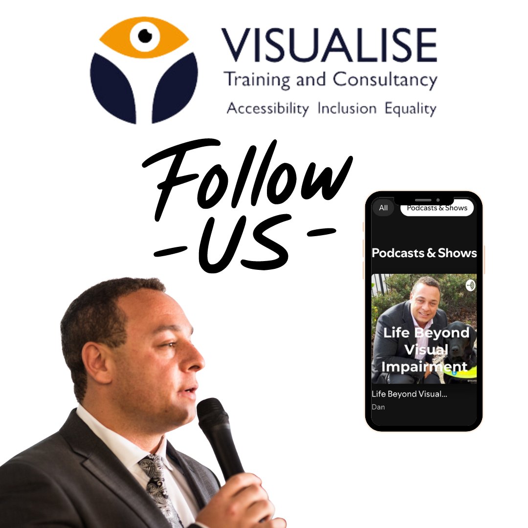 Follow us on Spotify to hear the stories that matter!

Our podcast called 'Life Beyond Visual Impairment' has been going since February 2020!

You can help us do even better so please head on over to Spotify now and give us a follow! 

podcasters.spotify.com/pod/show/visua…