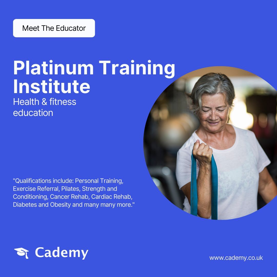 cademy__'s tweet image. 🦉 Meet the Educator: Platinum Training Institute - health and fitness education training provider based in Queen&apos;s University Belfast, Northern Ireland. 
👉 Discover their courses by searching for Platinum Training Institute on cademy.co.uk
#Educator #CourseProvider