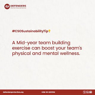 defprotection's tweet image. While annual leave is great, a mid-year team-building exercises is an excellent opportunity for mgnt and staff to assess and enhance both physical and mental wellness, boosting overall productivity. 💪🏾🧠

#CSOSustainability
