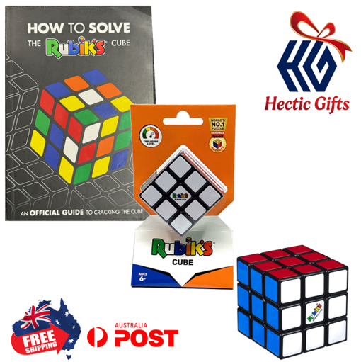 HecticGifts's tweet photo. NEW - Classic Rubik's Cube Puzzle 3 x 3 &amp; How to Solve The Rubik's Cube Book

https://t.co/NuLlo9iExr

#New #HecticGifts #RubiksCube #ThreeDee #Puzzle #ThreeByThree #HowToSolveTheRubiksCube #Book #Red #Blue #Orange #AnyOccasion #FreeShipping #AustraliaWide #FastShipping https://t.co/AKlVlnro9V