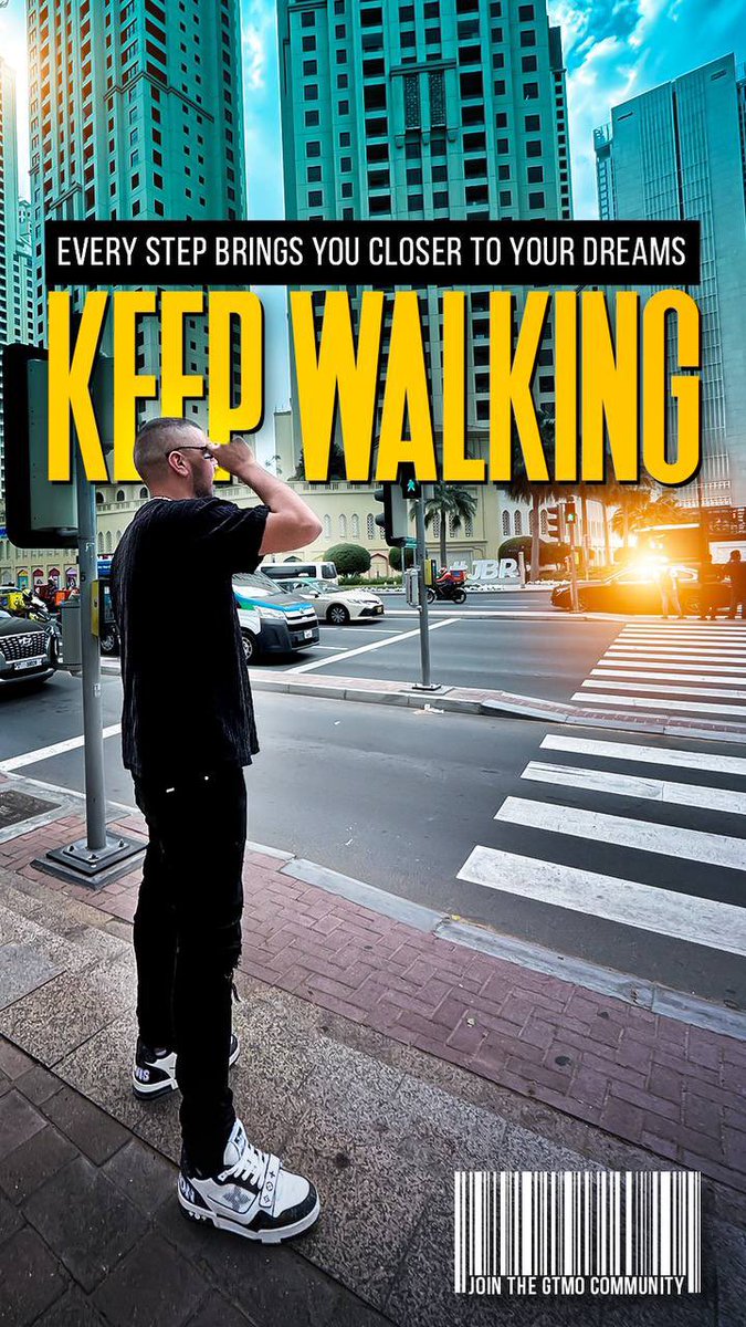 BelloSamue52362's tweet photo. Just keep walking.
#Samfx
#Forexpro
#forexeducation 
#ForexMarket 
#billionaire 
#forexbeginner https://t.co/a424D0GrRm