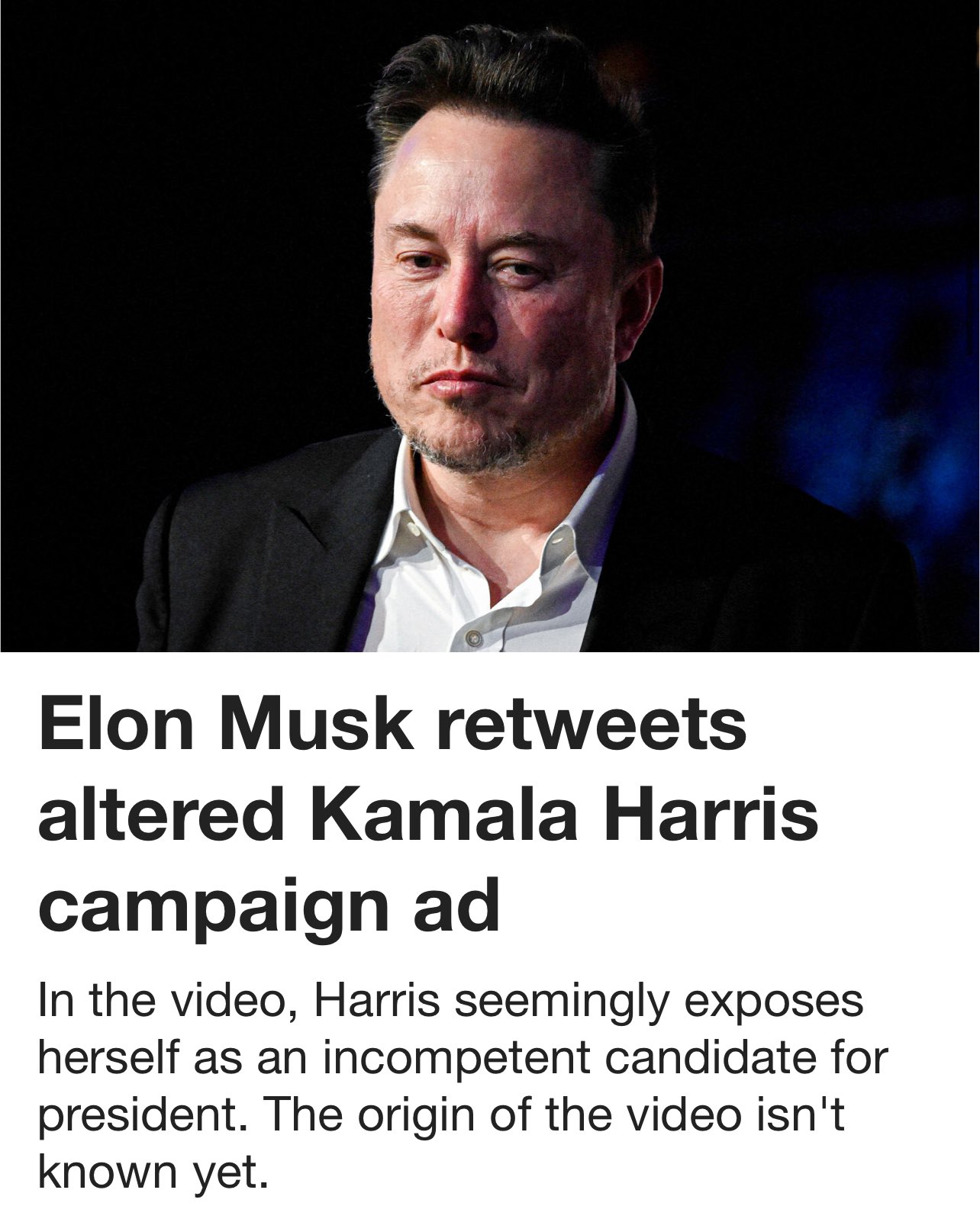 Gavin Newsom on X: “Manipulating a voice in an “ad” like this one