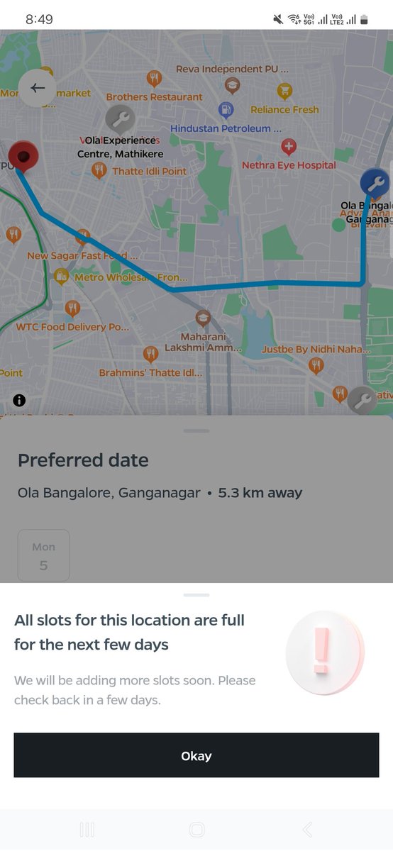 tech81142077's tweet photo. @bhash @OlaElectric @OlaElectric @bhash come on it doesn't take getting a appointment in bangalore like city for 10days just to fix a vehicle 😑  ,it's 2024 service are done in hours not days and out of 10+ centers few when I checked in person service centers are empty https://t.co/Zcee0eP0mF