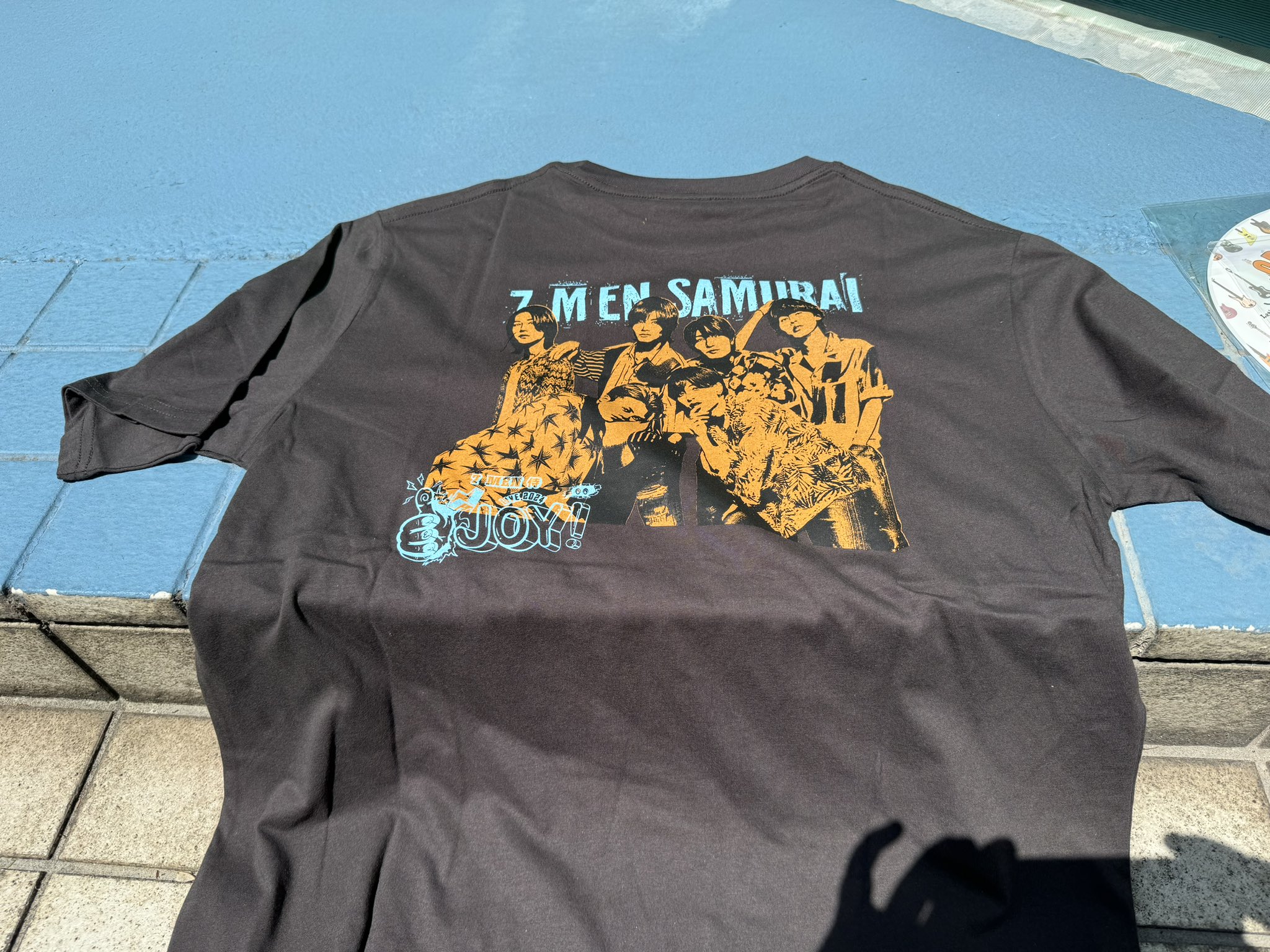 Amazon.co.jp: 可7MEN侍 andJOY Tシャツ : ファッション