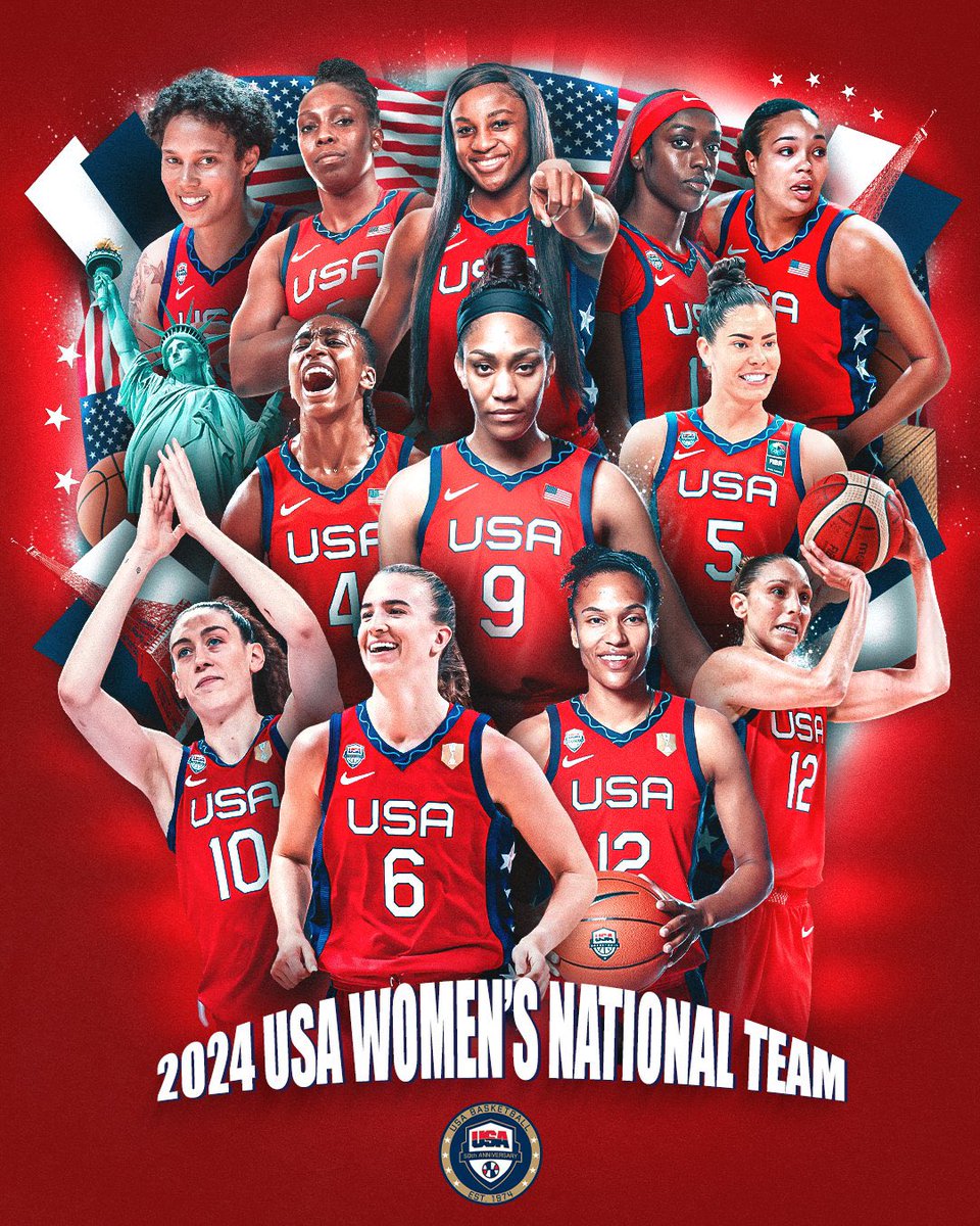 WomensHoops_USA's tweet photo. Team USA will face off against Japan tomorrow!

Who’s watching?! https://t.co/n9JvcV01FK