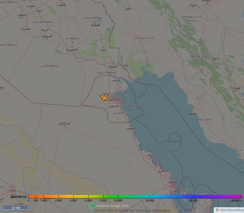 IntelskyB's tweet photo. 🇮🇹 Italian Air Force ✈️ C30J ( Lockheed C-130J Hercules ) (MM62177, #33FFF3) as flight #IAM4682 was just spotted over 🇰🇼 Al Jahrah, #Kuwait at ☁️ 2300 ft.
🔴 Live tracking:
https://t.co/qcYcJQ4hki
🖼️ by https://t.co/DmPVsxJ9oT https://t.co/x3EbPJDbYG