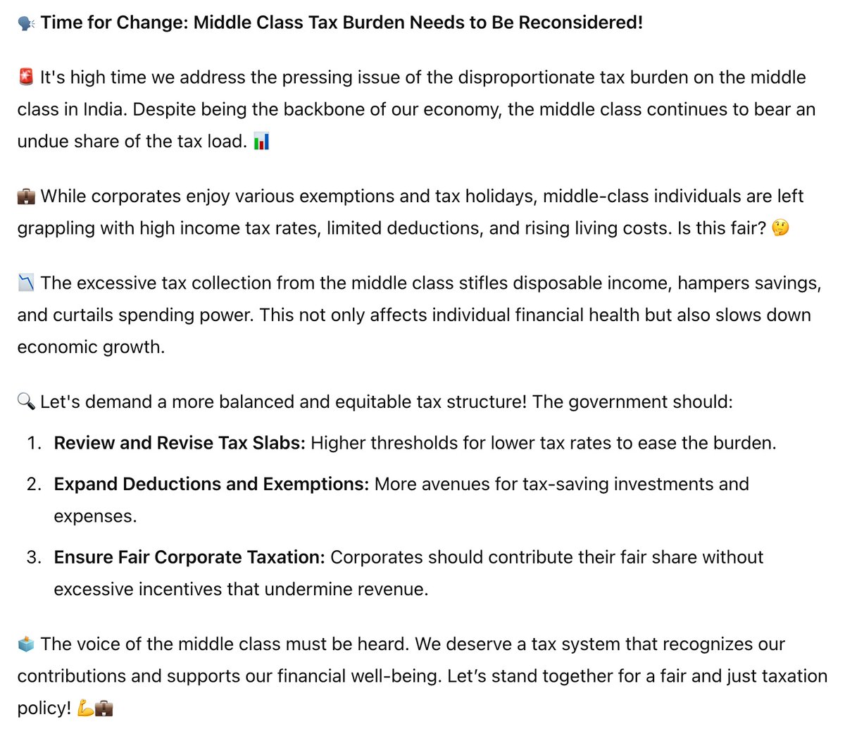 Er_sandeep_'s tweet image. #TaxReform #MiddleClassBurden #FairTaxation #EconomicJustice #IndiaTaxSystem @IncomeTaxIndia @nsitharaman #DelhiCoaching #RaoIASAcademy