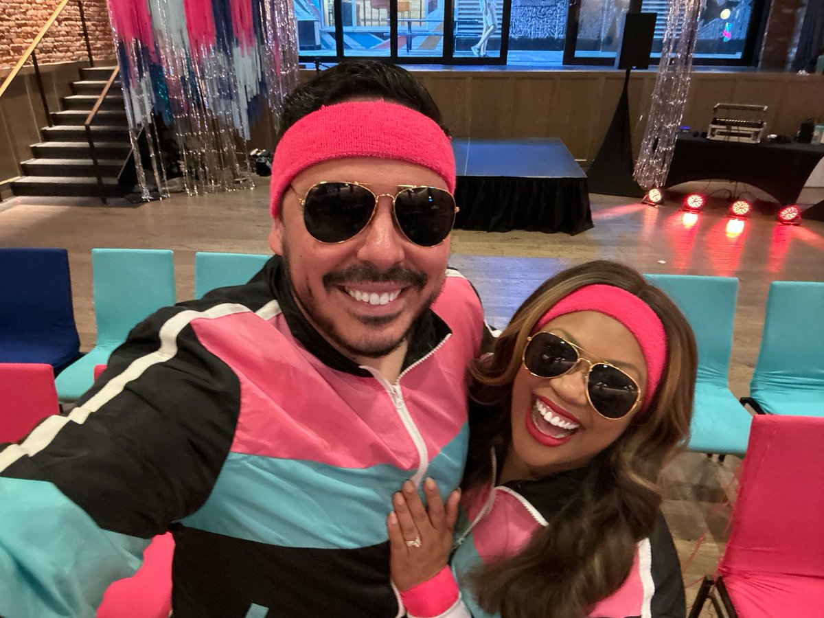 Mekialaya White (@mekialaya) on Twitter photo My girl is MARRIED! 💍 Loved celebrating you, <a href="/LindsayAWatts/">Lindsay Watts</a> and <a href="/joethetvguy/">Joe Dominguez</a>! Big congratulations! It was an incredible night — full of joy, neon colors, and dancing to all the ‘80s throwbacks. Thank you both for letting us be a part #80sWedding My girl is MARRIED! 💍 Loved celebrating you, <a href="/LindsayAWatts/">Lindsay Watts</a> and <a href="/joethetvguy/">Joe Dominguez</a>! Big congratulations! It was an incredible night — full of joy, neon colors, and dancing to all the ‘80s throwbacks. Thank you both for letting us be a part #80sWedding