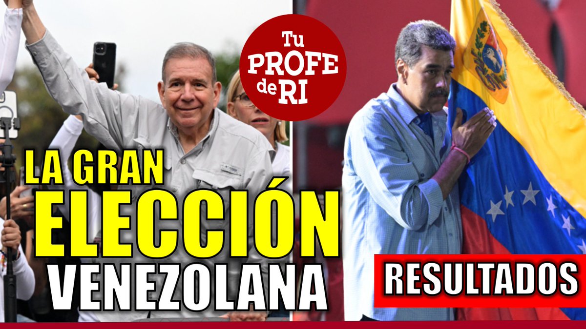 Con el 80% escrutado, el #CNE de Venezuela publica lo siguiente:
👇
youtube.com/watch?v=91xGRp…