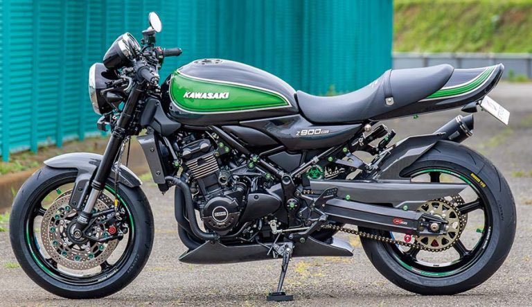 PutiMotor's tweet photo. カワサキ Z900RSを、神奈川県「ストライカーワークス」がカスタマイズ❗️

コンプリートで製作したSZシリーズの1台。

セパレートハンドルキットにGストライカースイングアーム、STCステップキットにストリートコンセプト･チタンフルエキゾーストなど装着。

https://t.co/tpY1TMlMsh https://t.co/v6P7m7X9FE