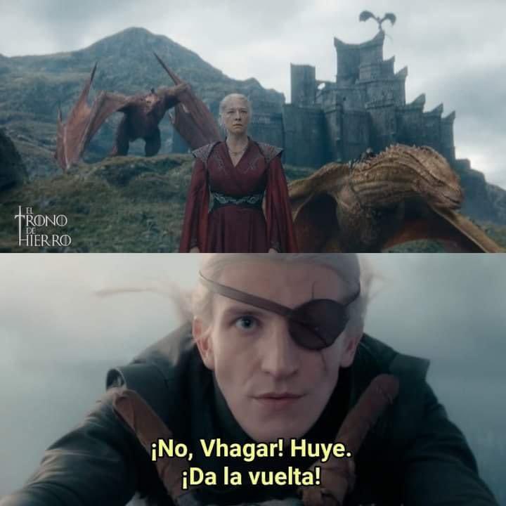 chekoaranda_'s tweet image. El verdadero “sudaste, panzona”. #HouseOfThedragon 🔥😏🖤