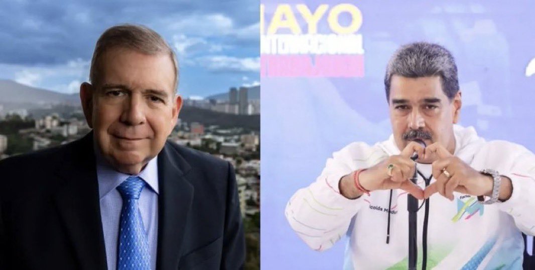 #ATENCIÓN| RESULTADOS OFICIALES DEL CNE, AL 80%, PARTICIPACIÓN ELECTORAL.

🔴NICOLÁS MADURO: 51,20%
🔵EDMUNDO GONZÁLEZ: 44,2%