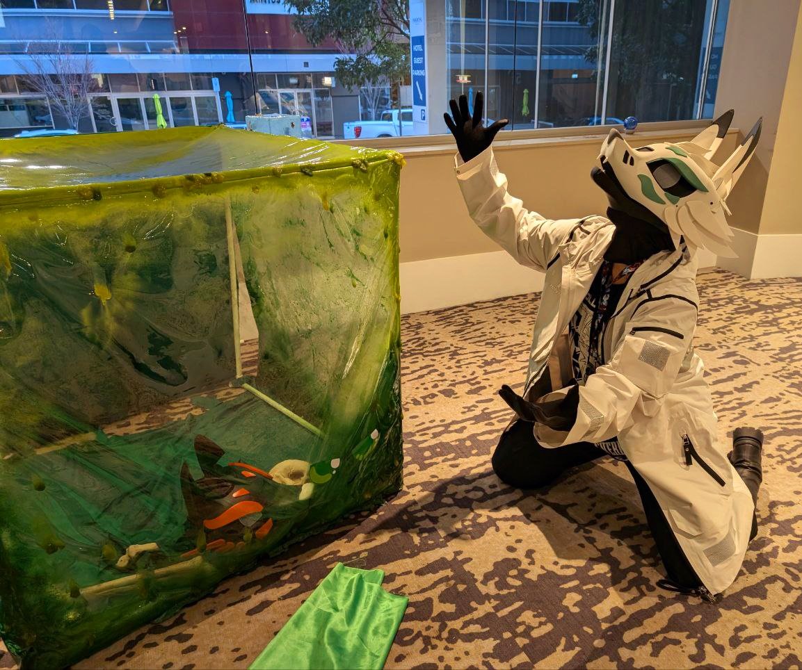 I TOLD HIM TO NOT ENTER THE CUBE! ;.;