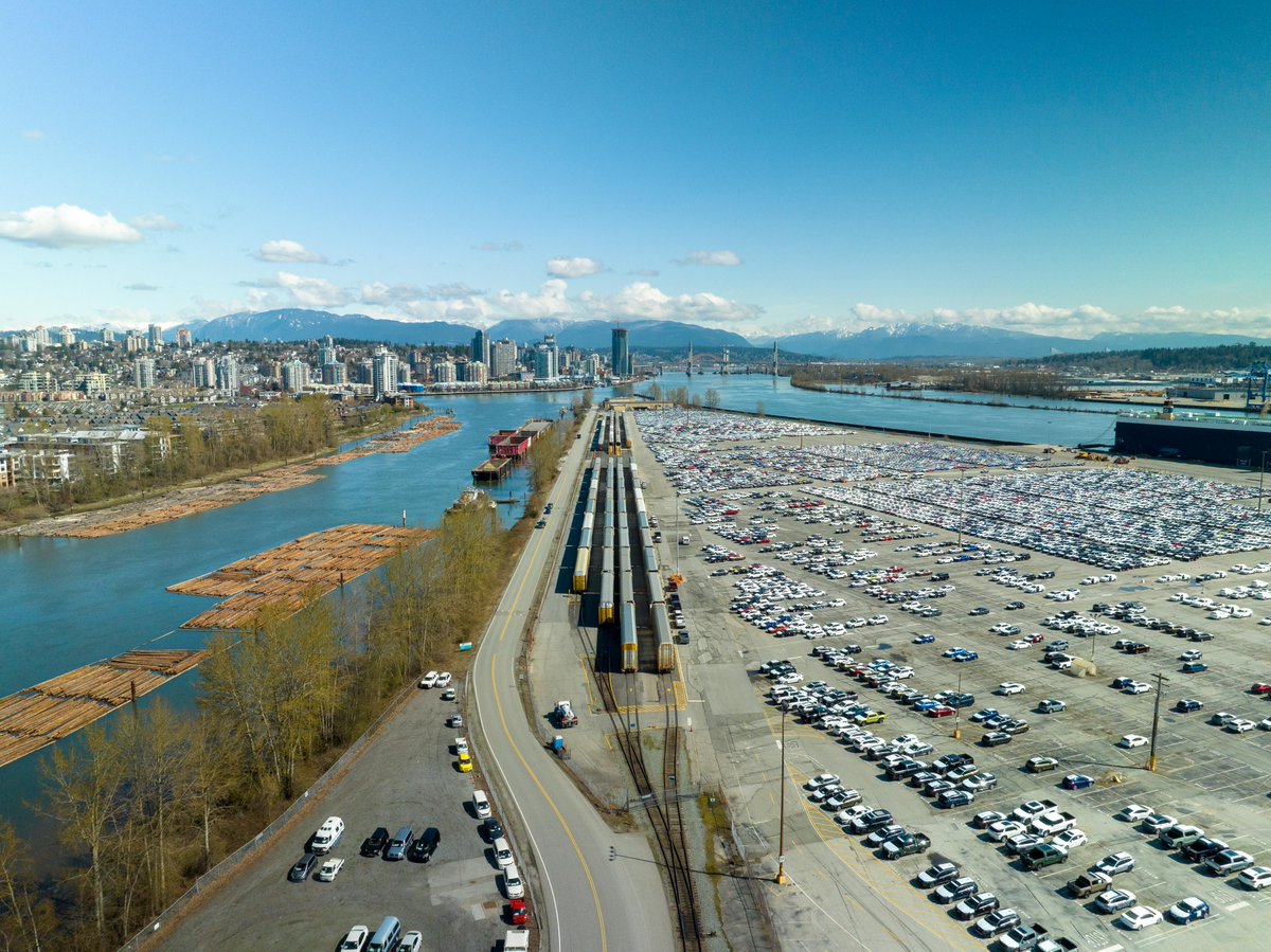 PortVancouver's tweet photo. Trade is the ultimate team sport, and we are incredibly thankful to the thousands of workers across the Port of Vancouver who are working in the heat to move your goods every single day. Thank you to all the unsung heroes behind the scenes moving what matters. https://t.co/Wr86qs1GTi
