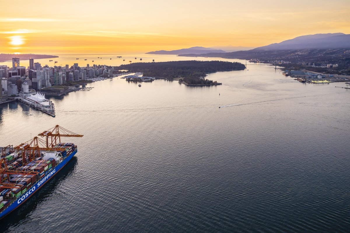 PortVancouver's tweet photo. Trade is the ultimate team sport, and we are incredibly thankful to the thousands of workers across the Port of Vancouver who are working in the heat to move your goods every single day. Thank you to all the unsung heroes behind the scenes moving what matters. https://t.co/Wr86qs1GTi