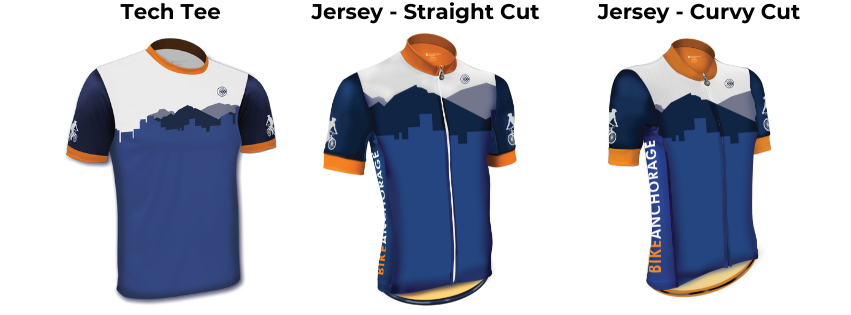 BikeAnchorage's tweet photo. Do you have your Bike Anchorage jersey or tee yet? (The back isn't pictured here, but it has our logo across it in full color, with three pockets on the jersey.) We're still taking orders while supplies last, and you can arrange pickup locally: https://t.co/YIJlq6X2Xn https://t.co/VG5a5ye6wC