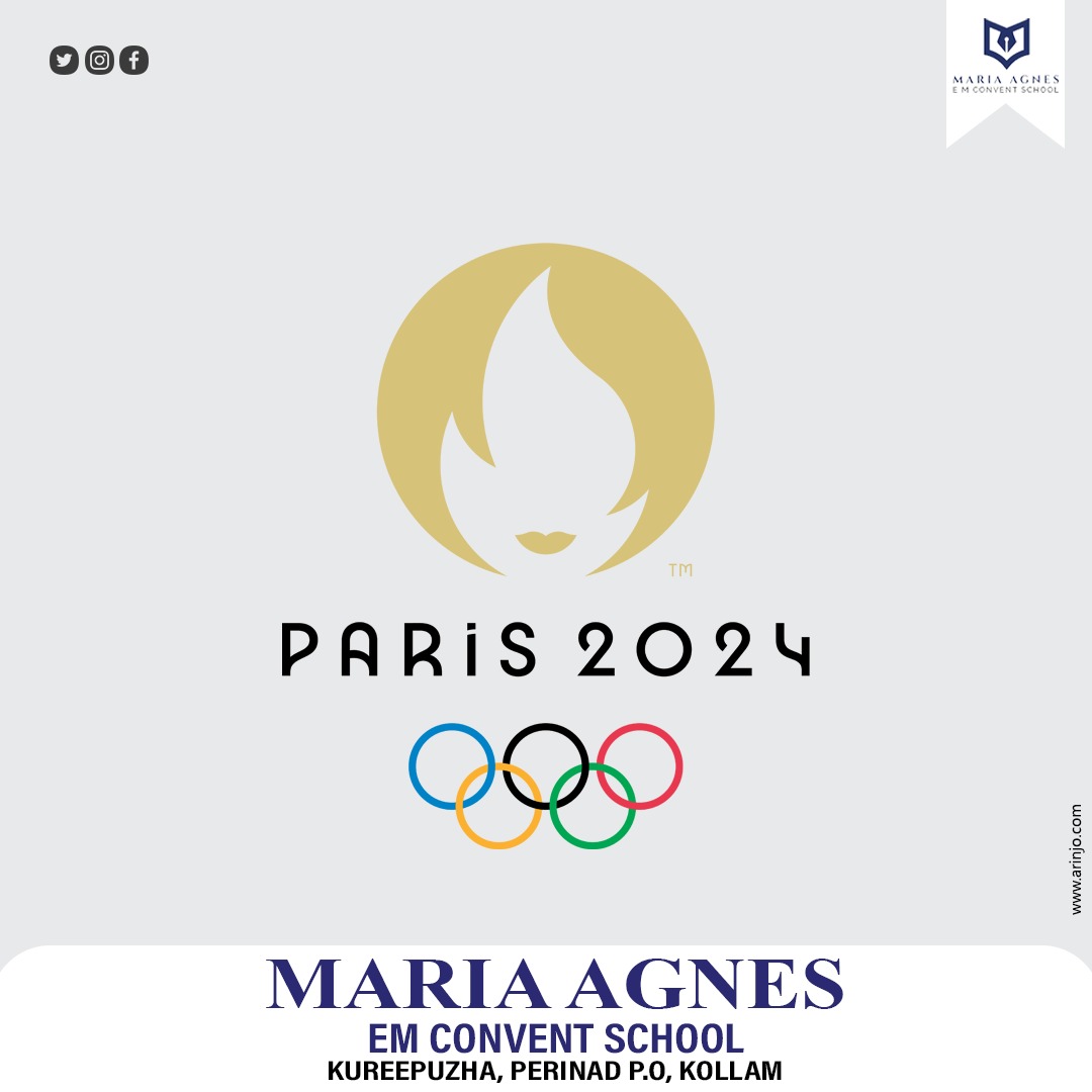 MariaAgnesEMSc1's tweet photo. The World Converges in Paris: The Spectacle of the 2024 Olympics

#parisolymbics #mariaagnesschool #ınstagood #kureepuzha #kollam #kerala #schoolmemories #arinjo https://t.co/s2lBbZbjI8
