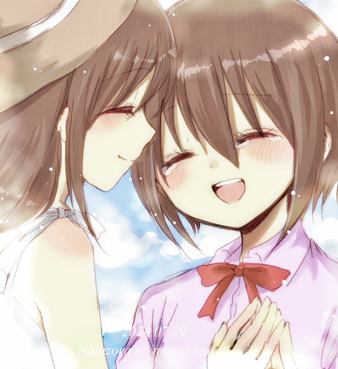 yc_97n's tweet photo. おめでとうございます🌻ずっと大好きです👒✨️
 #祝夏空のモノローグ14周年
 #夏空のモノローグ14周年 https://t.co/v1B4BRla5z