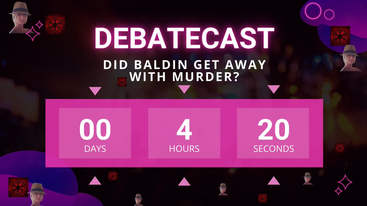 divinitySaid's tweet photo. Live in 4 hours with @DarthTheHideous 
Come pour gas on the fire!
#Debatecast #RustTrial #livestream https://t.co/6XMqu9vsEy