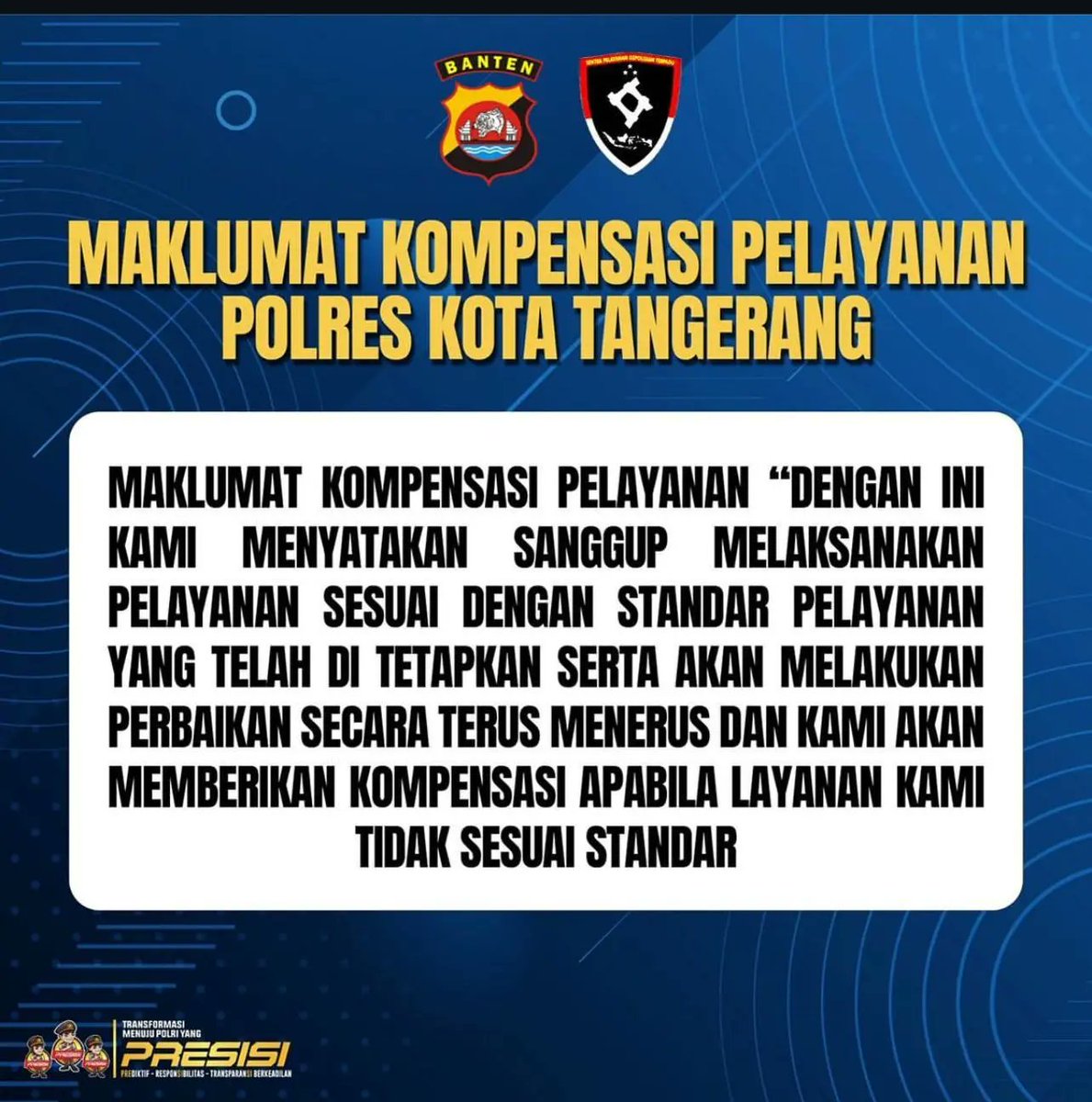 SPKT POLRES KOTA TANGERANG tweet media