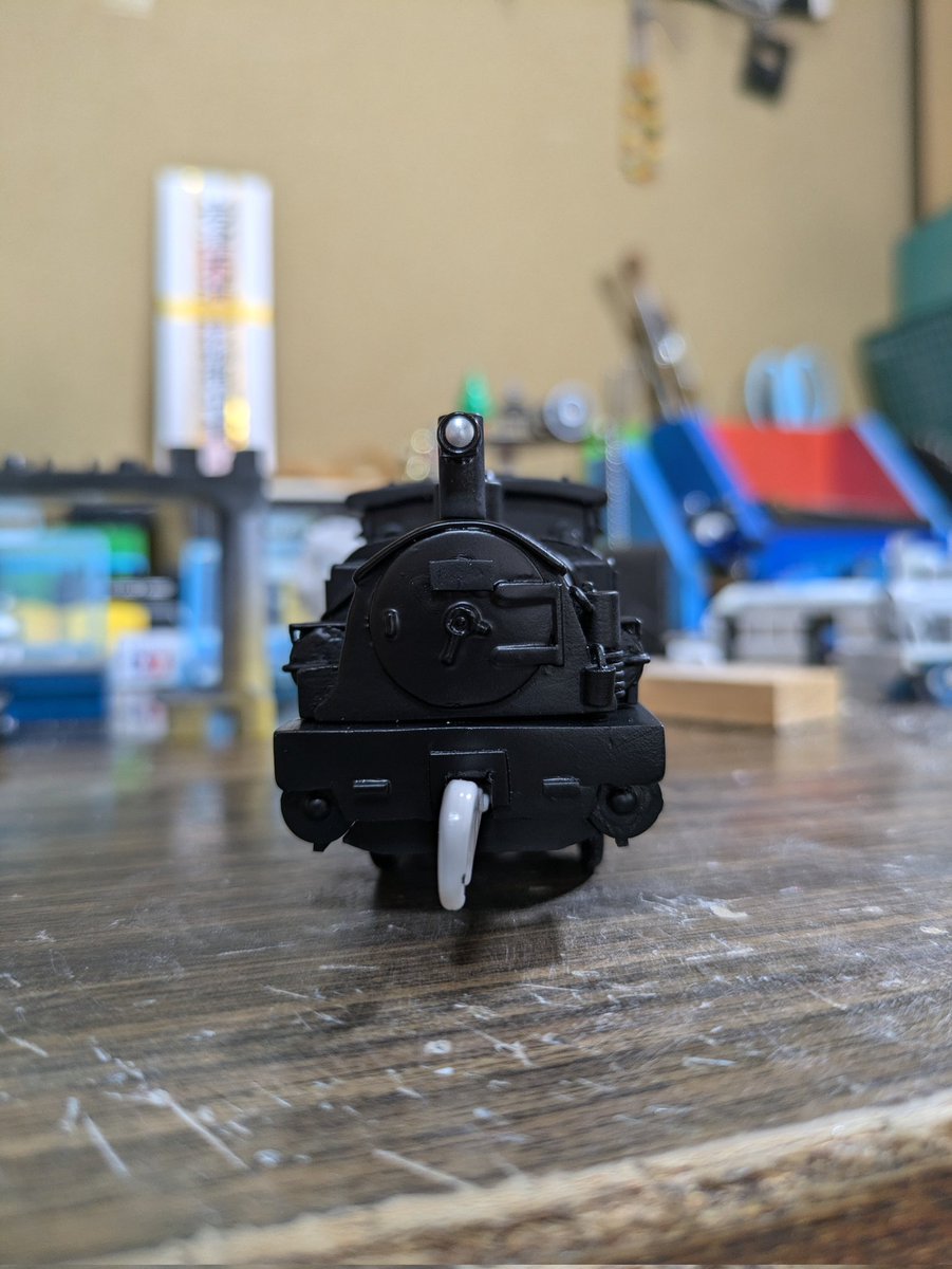 kotenjoki's tweet photo. 新作
2100形蒸気機関車2109号機
言わずと知れた｢明治の豪族｣ことB6系列の中で1番古い2100形の10号機に当たる罐です
種車はいつも通りトーマスを使用しています
今回の #戸田試運8 に向けて製作しました
 #古典蒸機よ甦れ https://t.co/Ewttx8Ot0L