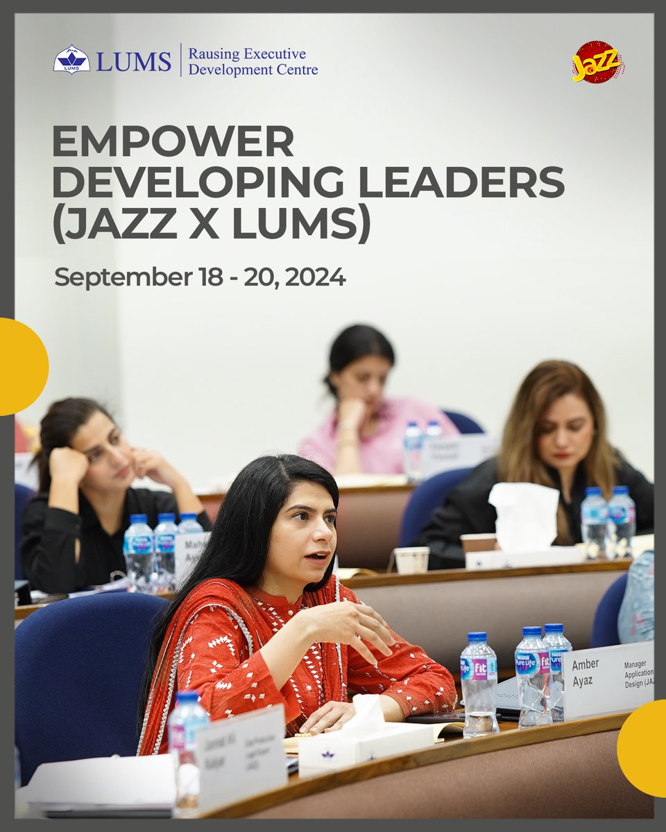 Rausing Executive Development Centre LUMS tweet media