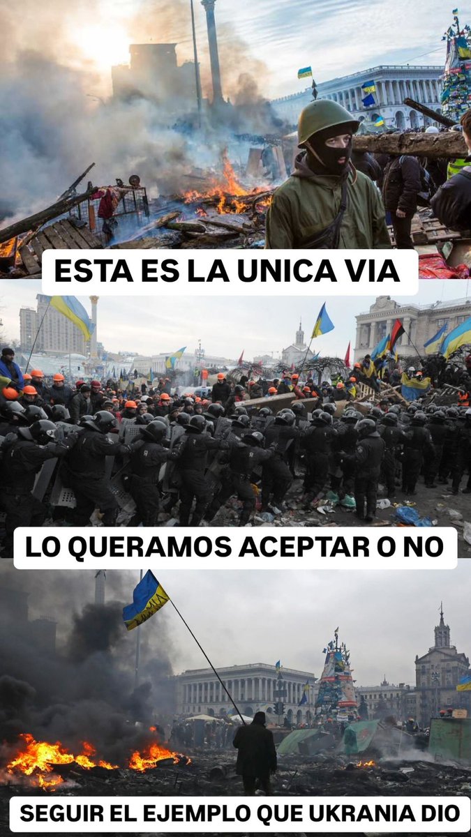 gocholive's tweet photo. @Javierito321 Nos guste aceptar o no esta es la única manera … nadie más hará nada https://t.co/lKGuR4OxOd