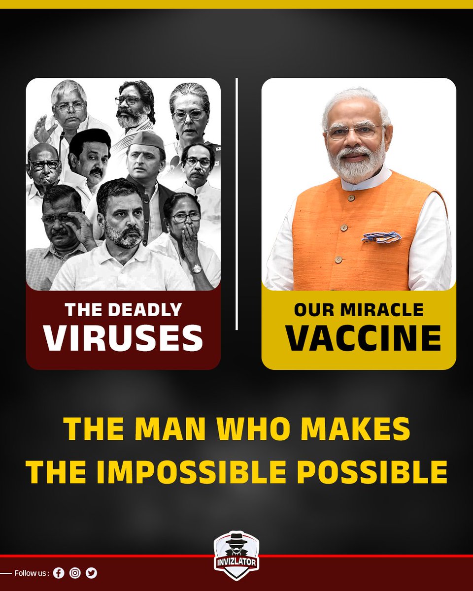 the_invizlator's tweet photo. Guiding the Nation on the Right Path with Modi's Leadership
#ModiHaiTohMumkinHai #RightWayWithModi #NationOnTrack #LeadershipMatters #ModiLeading #IndiaRising #ModiVision #FutureWithModi #PathToProgress #ModiForIndia #post #viral #theInvizlator https://t.co/oS0NweBexl