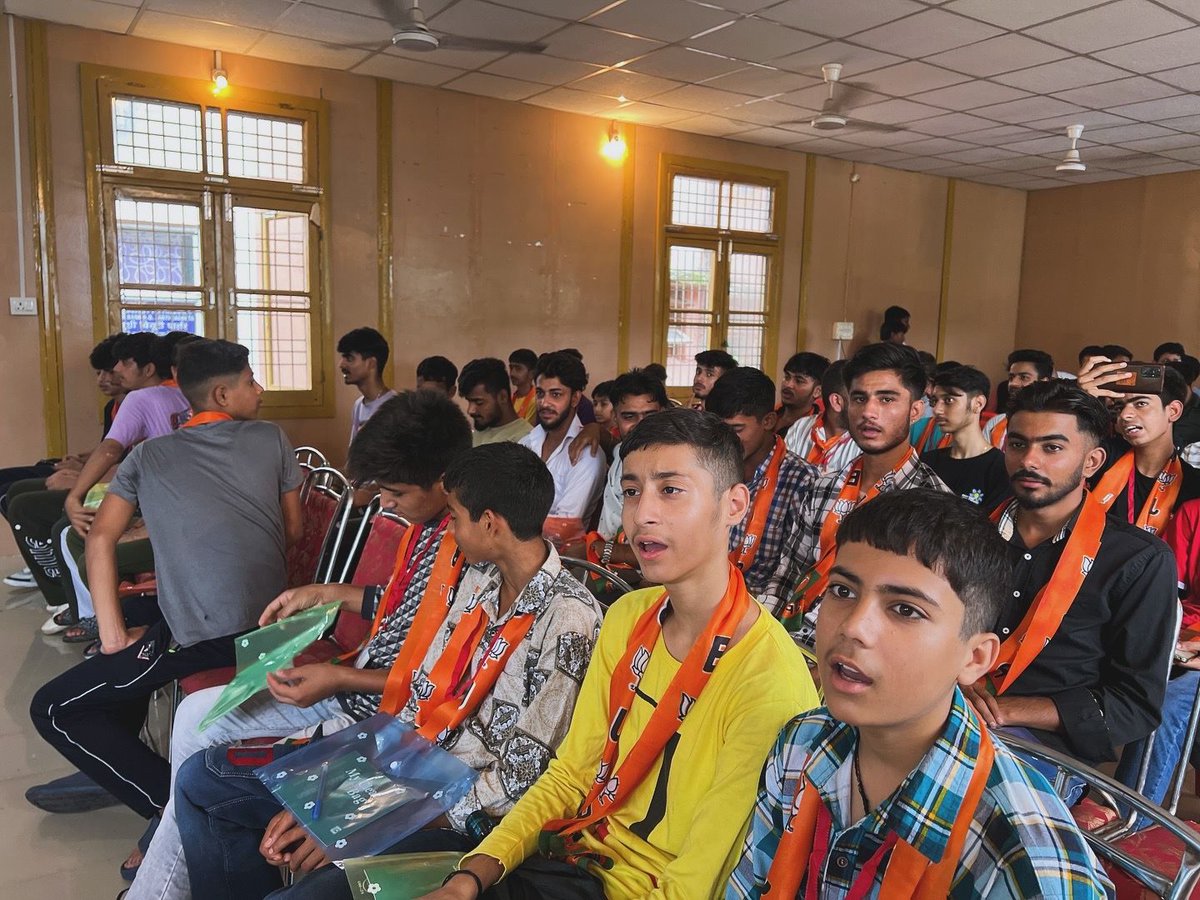 BJYM Jammu Kashmir tweet media