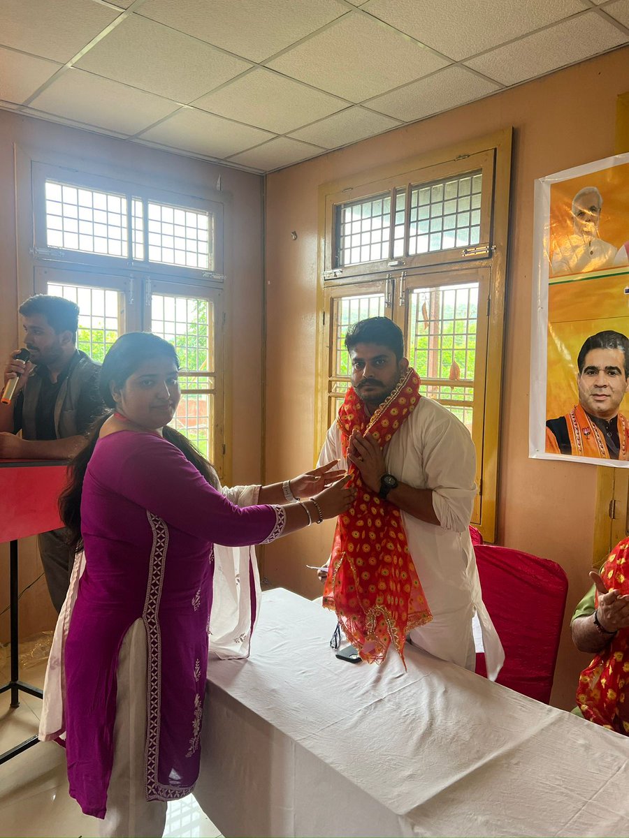 BJYM Jammu Kashmir tweet media