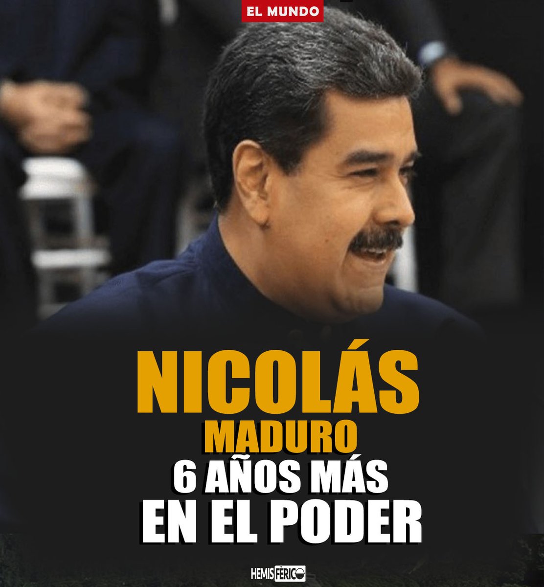 TvHemisferico's tweet photo. 📷 MADURO REELEGIDO.-
Hace pocos minutos el Consejo Nacional Venezolano #CNV dio a conocer que el actual presidente de #Venezuela Nicolás Maduro ganó las elecciones de este 28 de julio. Con más del 80% de actas escrutadas, Maduro habría obtenido 51,20%. https://t.co/g3pMijWoZI