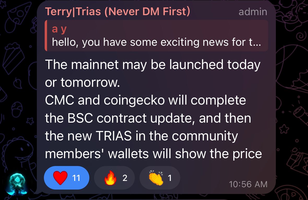 NoahhCrypto's tweet image. Not long now! $TRIAS @triaslab #NetX🚀