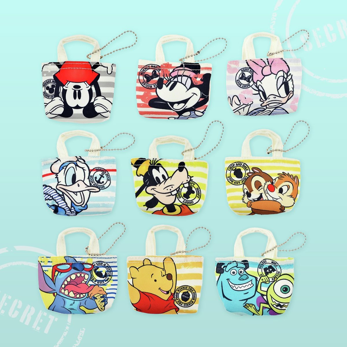 懐かしいトートバッグがモチーフの シークレットキーホルダーが登場