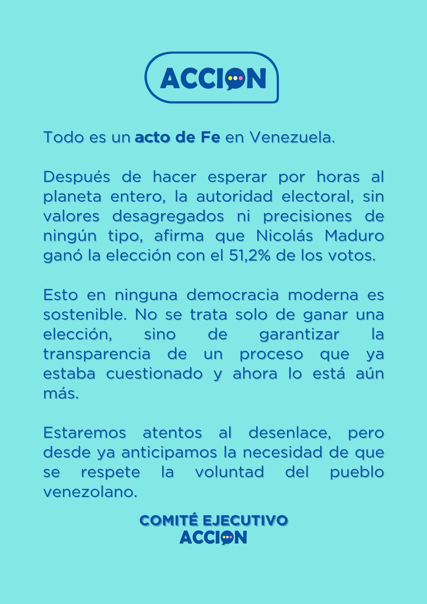 Movimiento ACCION Ecuador (@accion_ecuador) on Twitter photo 