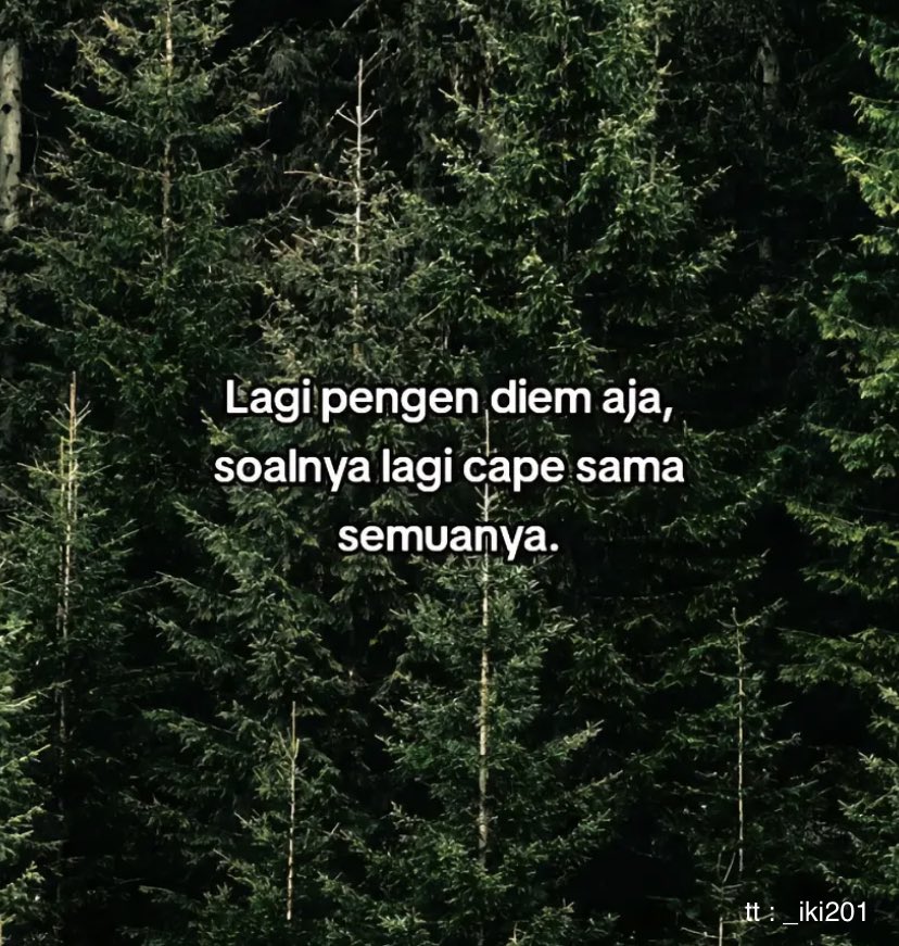 ybas25's tweet photo. lagi cape, bawaan nya pengen diem https://t.co/lBW0AufpPQ