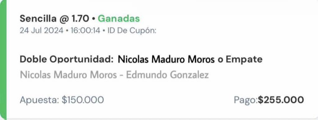 suave que haya ganado esa porquería, pero me voy con mi verde 💔
