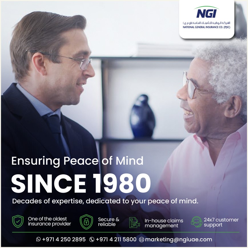 NGI_UAE's tweet photo. NGI Delivering Excellence SINCE 1980
Generations of trust, crafted for your safety.
Competitive Pricing
Instant Coverage
Easy Claims Process
Accepted by over 3000+ Healthcare Providers
#ngi_uae_ #NGI #insurance #insurance_jobs #ngi_uae #car_insurance #healthinsurance #insurance https://t.co/NBaHTgRhzt