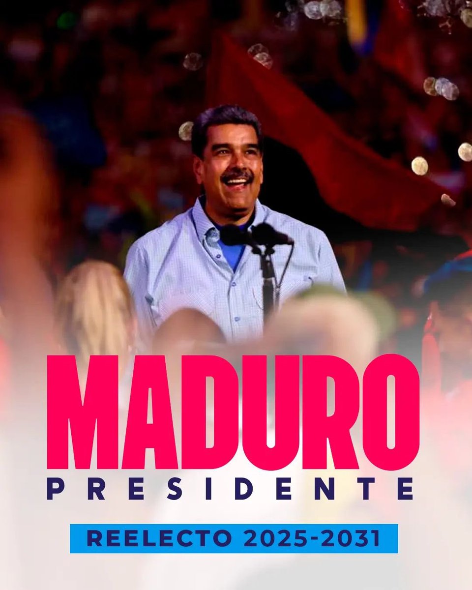Somos el pueblo que escribió la más grande historia hace poco más de 200 años. Hoy con tinta indeleble iniciamos un nuevo comienzo de progreso, esperanza y futuro ♥️🇻🇪

Felicitaciones pueblo venezolano y guariqueño, felicidades pdte @nicolasmaduro 👏

¡Con Chávez, hemos vencido!